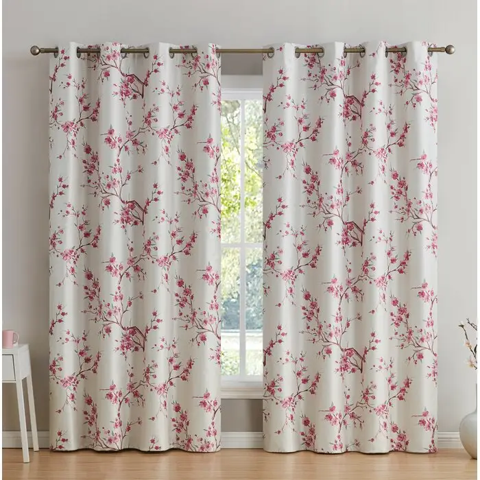 ready made curtains window curtain for bedroom wholesale
