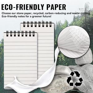 <strong>Custom</strong> LOGO Outdoor Waterproof <strong>Mini</strong> Pocket Notebook with PP Cover Environmentally Friendly Coil <strong>Paper</strong> Personalized <strong>Notepad</strong> - Product Image 5