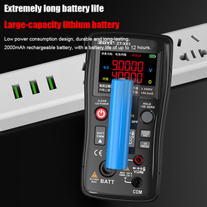 Zotek zt-xr1 Đồng hồ vạn năng độ chính xác cao bốn chữ <span class=keywords><strong>s</strong></span>ố rưỡi + Máy kiểm tra điện trở trong - Product Image 5