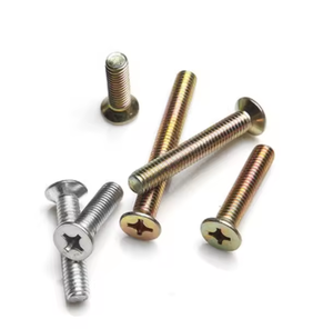 M1 M1.2 M1.4 M1.6 M2 M2.5 M3 M4 Din965304ステンレス鋼クロスフィリップス皿頭ねじ - Product Image 3