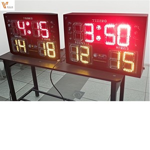 Multifunzionale elettronico LED basket tabellone segnapunti telecomando digitale con il conto alla rovescia Timer Score Board - Product Image 6