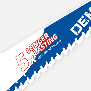 Disesuaikan tahan lama 6 "9" 12 "bi-metal pembongkaran pisau gergaji bolak-balik 4/6 TPI pisau untuk kayu dengan kuku - Product Image 2