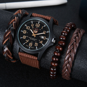 2024 New Minimalist <strong>Designer</strong> Watch Quartz Movement Men's Watch Set - Product Image 2