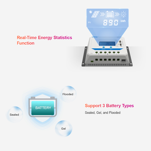 EPEVER VS2024AU 20A 12V/24V <span class=keywords><strong>PWM</strong></span> Solar laderegler 10A 20A 30A 45A 60A für den Heimgebrauch EPSOLAR Solar regler