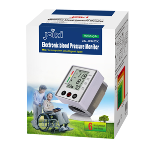 الطبية المعصم مقياس ضغط الدم نوع ساعة ذكية الرقمية BP رصد ضغط الدم Hypertention شاشات - Product Image 2