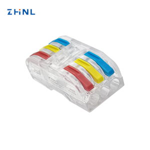 Pct223 3 entradas y 3 salidas Cable de cableado multifuncional Universal Mini conector de bloque de terminales de cable rápido - Product Image 5