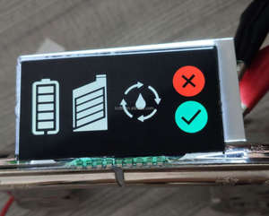 Shenzhen factory Custom Design pannello LCD TN modulo Display in vetro personalizzato 7 segmento LCD HTN schermo LCD per purificatore d'aria - Product Image 2