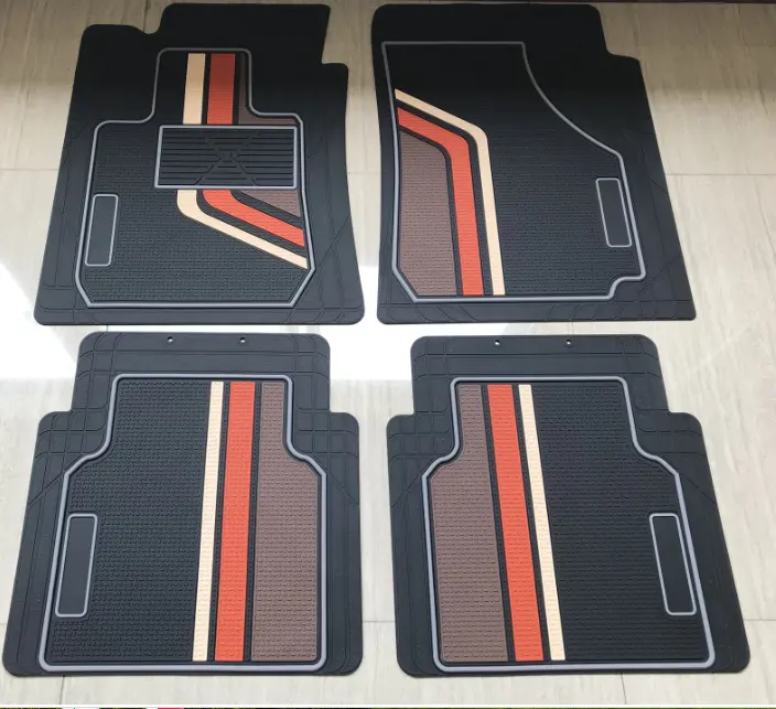 2024 luxe étanche Auto tapis tapis universel ajustement luxe caoutchouc Latex voiture accessoires Toyota Bens Mazda Ranger Sierra Ix55