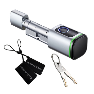 Tuya TTlock App ลายนิ้วมืออัจฉริยะ RFID ล็อคกระบอกพร้อมกุญแจ - Product Image 5