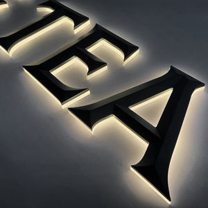 Custom Led Channel Letters Outdoor Store Signage 3d Logotipo Sinal led backlit sinal eletrônico Iluminado Sinais sinalização - Product Image 1