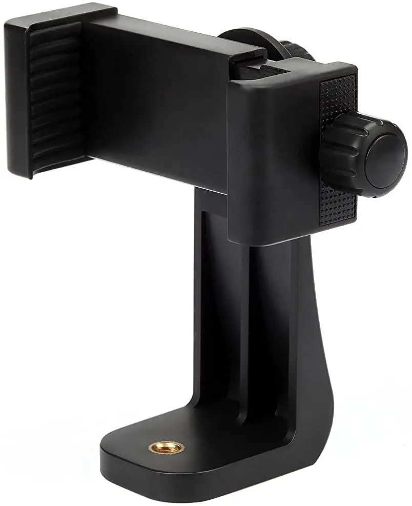 good quality 360 degree rotating phone holder Mount Adapter Rotates Vertical and Horizontal, Adjustable Clamp