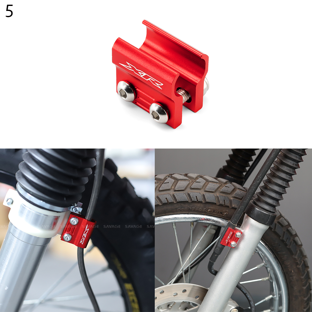 5) Pince de tuyau de frein avant 1pc