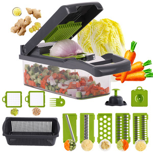 Hot Sale Best Quality <strong>Multi</strong>-Function Kitchen Slicer Vegetable <strong>Cutter</strong> Online 15 in <strong>1</strong> Multifunctional Vegetable <strong>Cutter</strong>