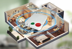 Hệ thống cảnh báo y tế cho người già <span class=keywords><strong>PSTN</strong></span> Điện thoại cố định rơi phát hiện SOS nút điều khiển từ xa an ninh cá nhân Hỗ trợ tự động sử dụng - Product Image 5