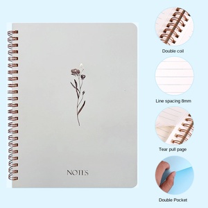 A5 modello di fiore per studenti esercizio Notebook portatile cancelleria da ufficio con cucito rilegatura all'ingrosso bobina Notebook - Product Image 6