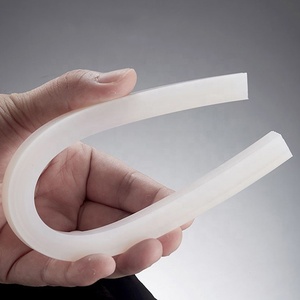 防撞耐高温矩形实心硅橡胶条 - Product Image 2