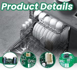 WD21X23461, WD21X31910 lavapiatti interfaccia utente scheda di controllo, compatibile con G-E sistema di interfaccia utente lavastoviglie - Product Image 4