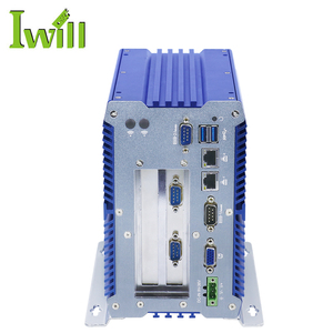 El nuevo sistema integrado Dual LAN Fanless Box Pc Core I5 7360U 6COM RS485 2PCI PC de computadora industrial para uso médico - Product Image 5