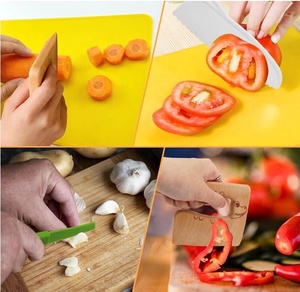 8 adet çocuk Montessori çocuklar okul öncesi sınıf için mutfak gereçleri yürümeye başlayan bıçaklar Set ev günlük pişirme yeteneği eğitim - Product Image 2