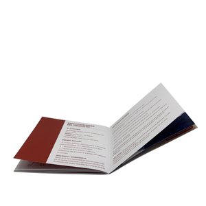 定制服务促销小册子印刷手册，带马鞍缝合小册子印刷手册 - Product Image 6