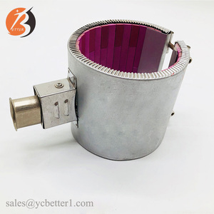 High Temperature up to 700C Red Ceramic Band <strong>Heater</strong> - Product Image 2