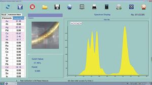 Si-Pin Gold Purity Testing Machine Detectors of Precious Metals Quick <strong>Test</strong> for Silver Stone Jewelry Pin Tester - Product Image 3