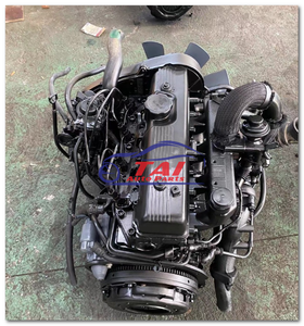 Goo durum 4D56T 4d5 6 Turbo motor komple Mitsubishi Pajero L200 için kullanılan
