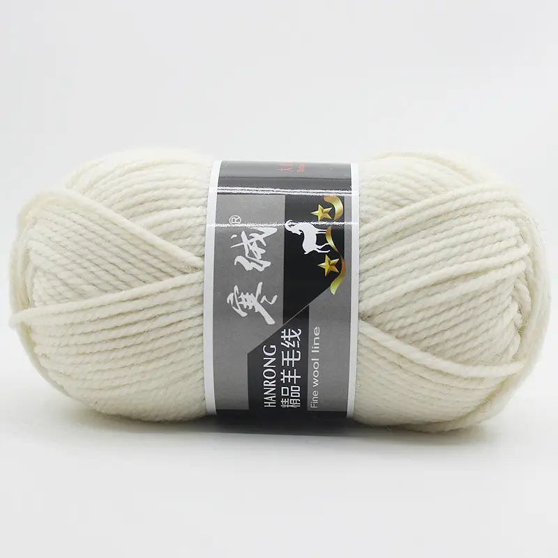Ovillo de lana de Yak para tejer a mano, hilo de lana multicolor para tejer a mano y Crochet
