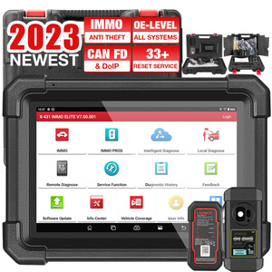 LAUNCH X431 IMMO ELITE Automotive Key <strong>Programming</strong> OBD2 Scanner Diagnostic Tool Car All System Code Reader With 33 Reset Service