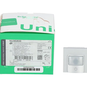 電気NFP NU352530新しいUnicaモーションセンサープッシュボタン付き - Product Image 1
