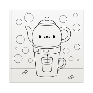 易上色着色书图案简单，适合儿童定制支持 - Product Image 5