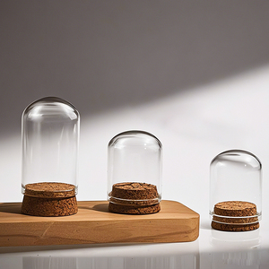 ขวดแก้วก้นกลมขนาด10มล. 20มล. 30มล. 40มล. 50มล. สำหรับการทดลองทางเคมีในห้องปฏิบัติการพร้อมจุกไม้ก๊อก - Product Image 4