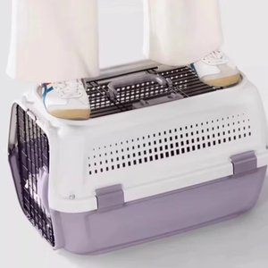 Kedi ve köpek seyahat için taşınabilir Pet havayolu taşıyıcı kediler ve köpekler için uygun taşıma kutusu - Product Image 3