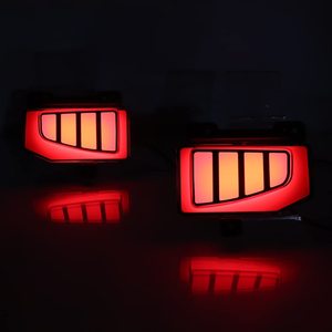 OVOVS 3合1功能12v发光二极管保险杠制动尾灯，带亮片转向信号反射器，适用于吉普角斗士2019-2022 - Product Image 3