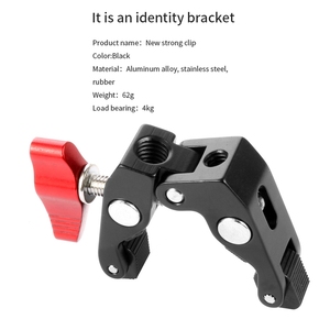 Hot Mini Super Ball Head Clamp Magic Arm Clip Holder <strong>Mount</strong> With 1/4&quot; <strong>3</strong>/8 Thread for Camera GPS Phone LCD/DV Monitor Video Light - Product Image 2