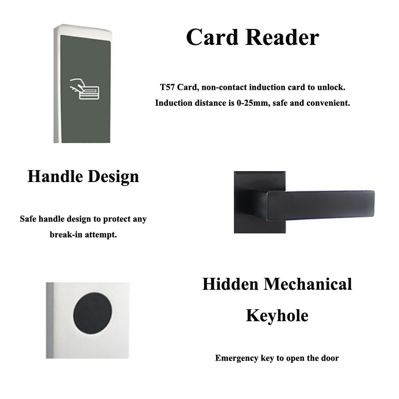 WATCHING Mifare Hotel Smart Door Lock
