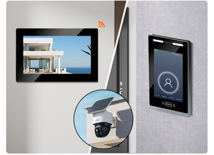 Intercomunicador de seguridad de habitación a habitación, videoportero, sistema de entrada de puerta de teléfono para edificio de apartamentos múltiples, aplicación Tuya, timbre de desbloqueo remoto - Product Image 5