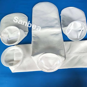 Macchina filtro Multi-sacco per filtrazione liquida PP PE PTFE Nylon 0.2/5/10/100 Micron in polipropilene sacchetto filtro tascabile - Product Image 5