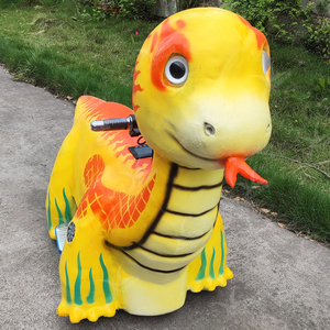 Nuovo arrivo cartone animato serpente Animatronic animale Robot telecomando per bambini giro per il centro commerciale casetta - Product Image 1