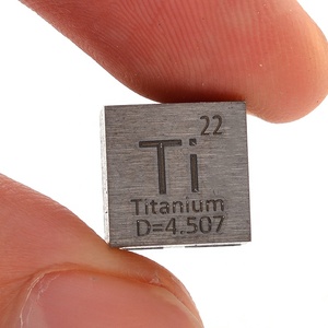 純チタンキューブ99.6% 1.85インチ最小チタン地金 - Product Image 2