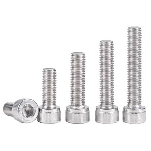 ISO4762 perno de cabeza hueca hexagonal de titanio tornillo de cabeza hueca hexagonal para la industria electrónica de ingeniería - Product Image 2