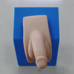 Modelo de entrenamiento de operación de cateterismo y cuidado vulvar Sistema reproductivo masculino Simulador de demostración de habilidades de cateterismo