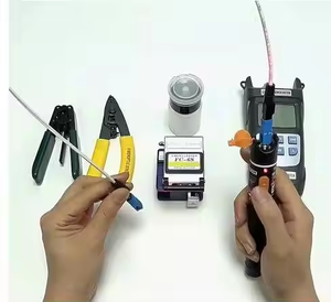 10mw VFL Fiber Optic Cold <strong>Connection</strong> Fast Connect Termination Ftth Kit 10pcs Per Set Toolkit FTTH Fiber Optic Tool Kit - Product Image 2