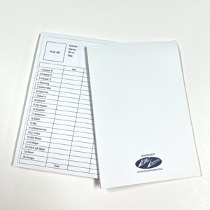 高品质廉价定制印刷A4 A5 A6撕下记事本，带徽标定制个性化记事本 - Product Image 3