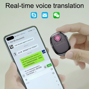 109 i tipi di lingua di trasferimento di testo vocale intelligente traduzione in alluminio tutte le APP traducono il supporto di Chat traduttore di registrazione - Product Image 3