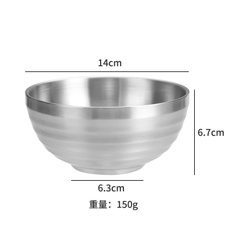 14cm spiral bowl (silver)