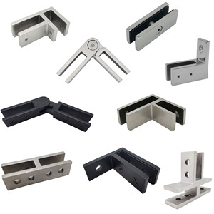 INOX户外甲板扶手楼梯铝方管连接器栏杆硬件 - Product Image 5