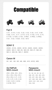 TTartisan เลนส์กล้อง17มม. F1.4 APS-C,เลนส์โฟกัสคงที่แบบแมนนวลมุมกว้างสำหรับ Canon EF-M M1 M2 M3 M5 M6 M6II M10 M100 M50 Mount - Product Image 6