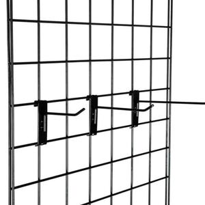 Kunden spezifisches Logo Ausreichende Menge Robuste hängende Mesh-Panel-Utility-Haken 4 <span class=keywords><strong>Gridwall</strong></span>-Haken