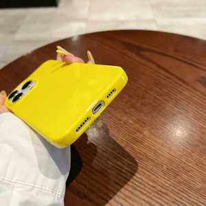 Yüksek kalite sarı darbeye anti-parmak izi iPhone 13 için Pro Max durumda sıcak yeni cep telefon aksesuarı iphone16 kabuk - Product Image 6